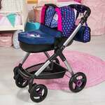 Bayer Navy Pram and Handbag