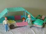 Fisher Price Car, Camper & Family