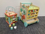Wooden Walker & Sorting Box
