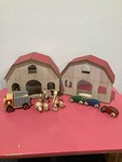 Wooden Barn Set