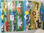 2 Wooden Peg Puzzles - Safari & Vehicles