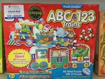Puzzle Double - ABC & 123 Trains