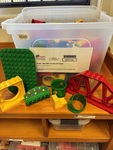 Duplo - Set with tunnels and tubes