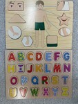 Alphabet and Human Body Puzzles