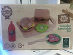 Wooden Sandwich set