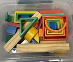 Wooden Geometric Block Set