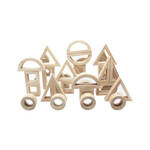 Wooden Mirror Blocks - 34