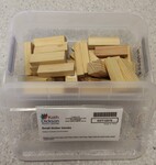 Small timber blocks