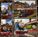 Set of 5 Thomas Tank Puzzles
