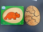 Wooden Dinosaur Egg
