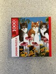 Three Cats Puzzle - 1000 Pieces