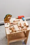 QTOYS - Wooden Work Bench