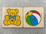 Introductory Wooden Peg Puzzles
