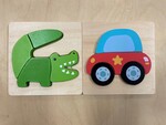 x2 Beginner 4-piece Puzzles