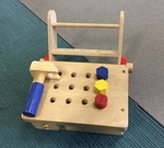 Portable Wooden Tool Work Bench