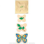 2 Tier Butterfly Growth Puzzle