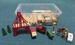 Wooden Train Set