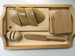 Wooden Food Set