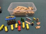 Wooden Train Set