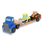 Wooden Loader & Trucks