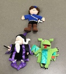 Medieval Dragon - Hand Puppets