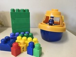 Mega Bloks - Blocks Set & Boat