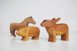 Wooden Hand Carved Animals