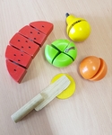 Wooden Sliced Fruit