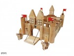 Wooden Castle Building Set