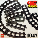 Duplo Extra Train Track Pieces (No Train included)