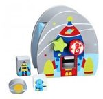 Space Rocket Shape Sorter
