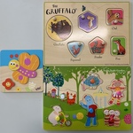 Gruffalo, In the Night Garden, and Butterfly Puzzles