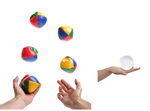 Acrobatic Glass Balls and Juggling Balls