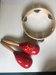 Tambourine & Maracas Set