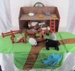 Fold-out Farm Play Set