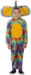 Colourful Elephant Costume - Toddler size