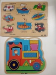 Vehicles Puzzle Set