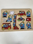 Firefighter Peg Puzzle