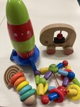Assorted Wooden Toy Set