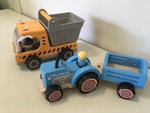 Wooden Construction Vehicles