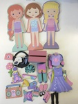 Magnetic Dress Up Dolls