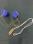Skipping Rope & Stilts Set