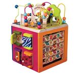 Zany Zoo - Wooden Activity Cube
