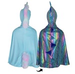 Reversible Unicorn & Dragon Cape (Size 5-6)