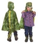 T-Rex Hooded Cape (Size 4-5)