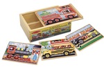 M&D Wooden Jigsaw Puzzles in a Box - Vehicles