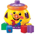 Shape Sorter Number Pot
