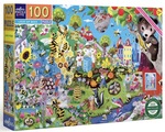 321: Love of Bees Puzzle 100pcs
