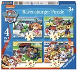 Paw Patrol Just Yelp for Help! 4 in a Box Puzzle