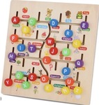 Wooden Alphabet Maze